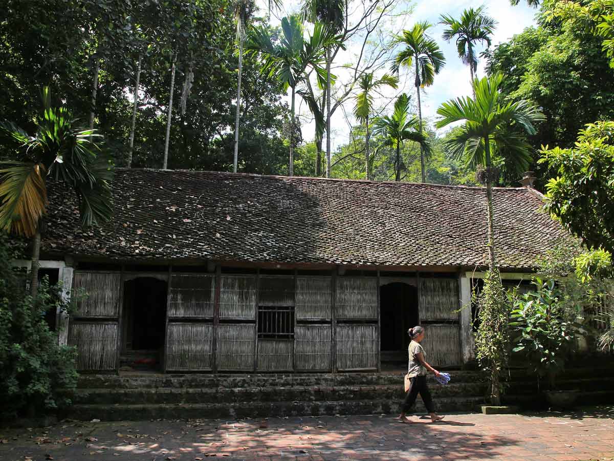 Ở khu vực nông thôn, nhà cửa hầu hết là nhà cấp 4