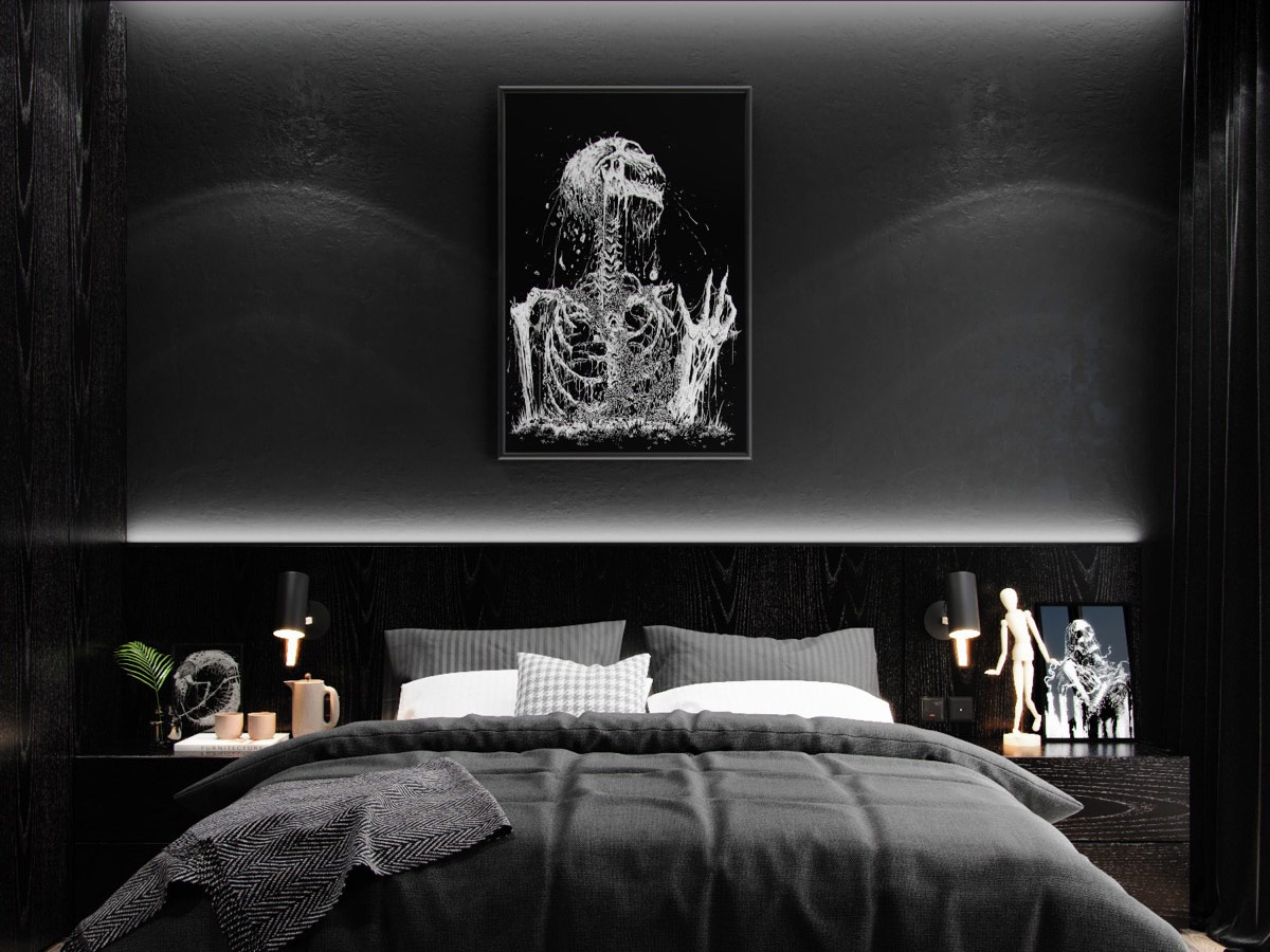 Kiêng treo những tác phẩm nghệ thuật mang màu sắc u tối