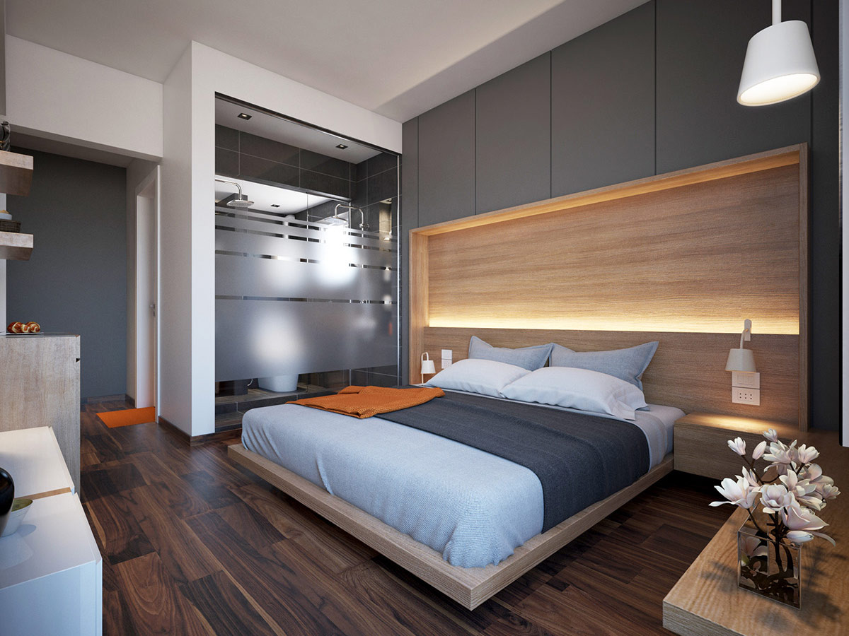 Đặt cửa nhà vệ sinh đối diện cửa ra vào của phòng ngủ sẽ gây cản trở vượng khí, làm tiêu hao tiền bạc