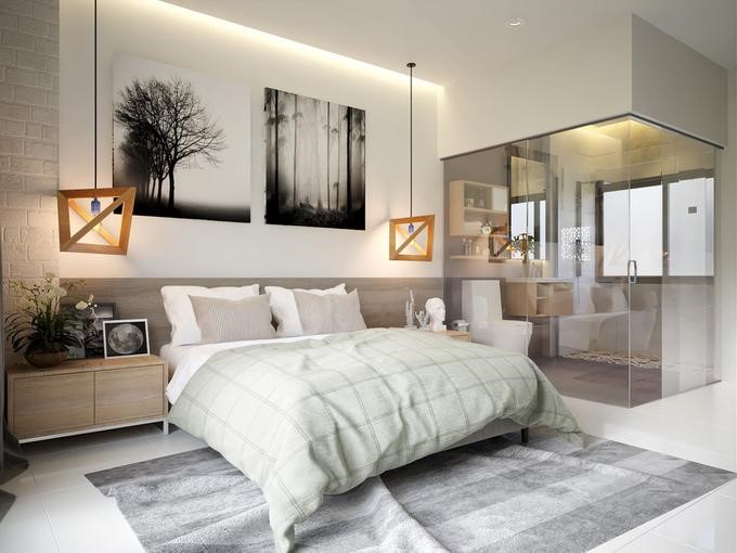 Không gian được phân tách rõ ràng, hợp lý