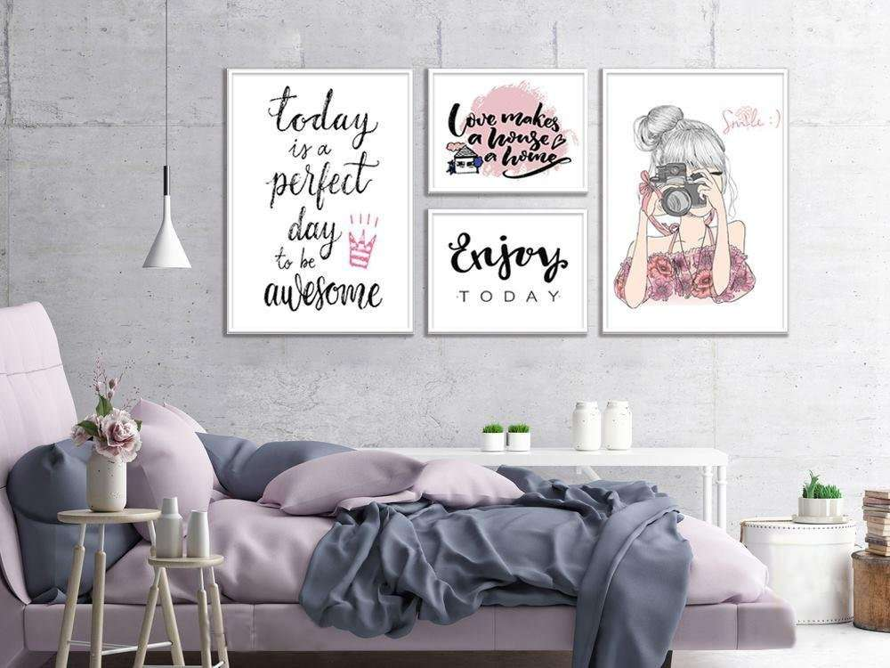 Những bức tranh đơn giản và ngọt ngào cho các bạn gái