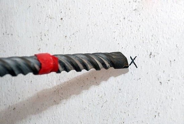 Đánh dấu vị trí lắp đặt