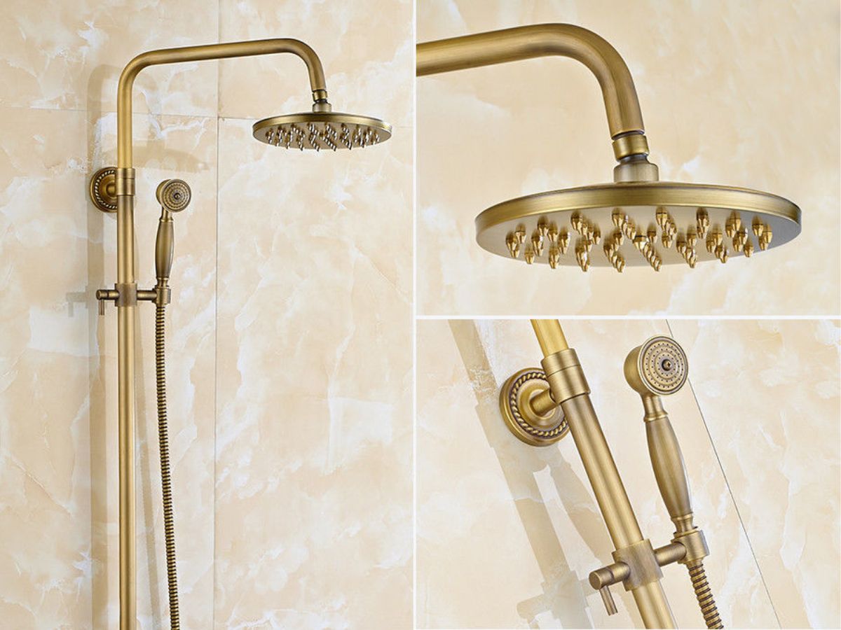 Các dòng sản phẩm vòi hoa sen tắm bằng đồng và đá chính là thế mạnh của thương hiệu Kanly