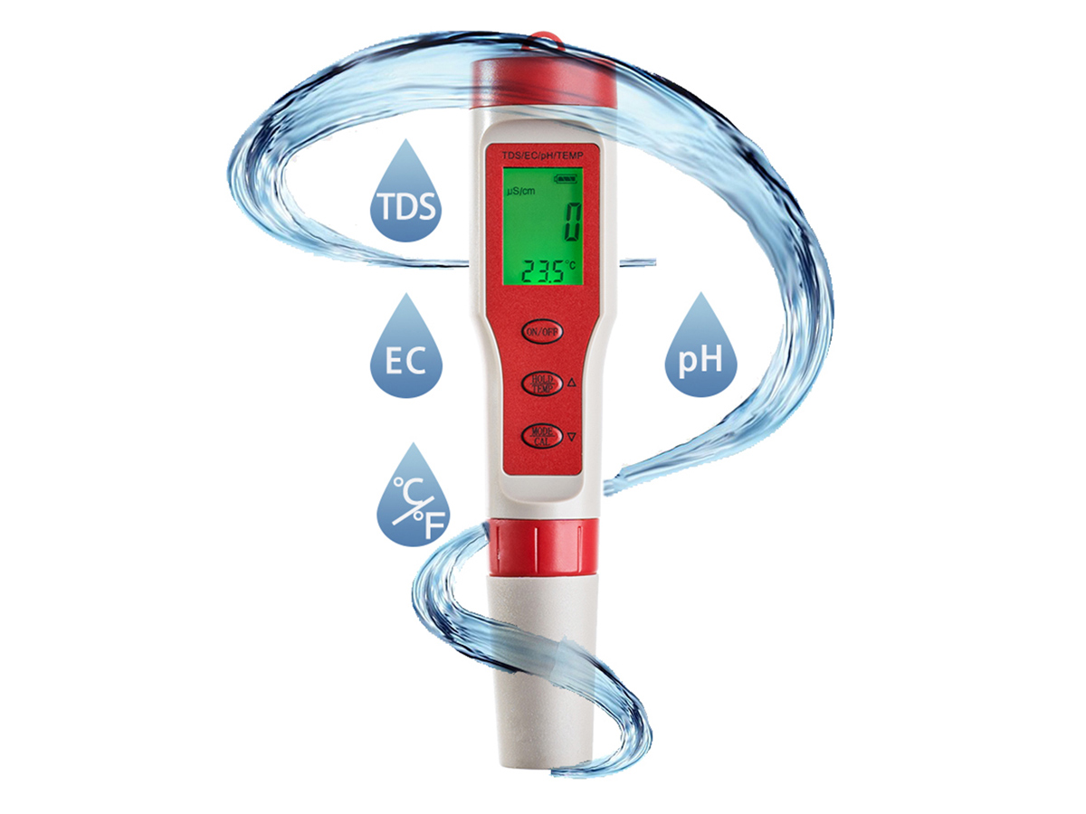 Bút thử nước (còn được gọi là bút TDS) được sử dụng để kiểm tra độ sạch, độ tinh khiết của nước sinh hoạt