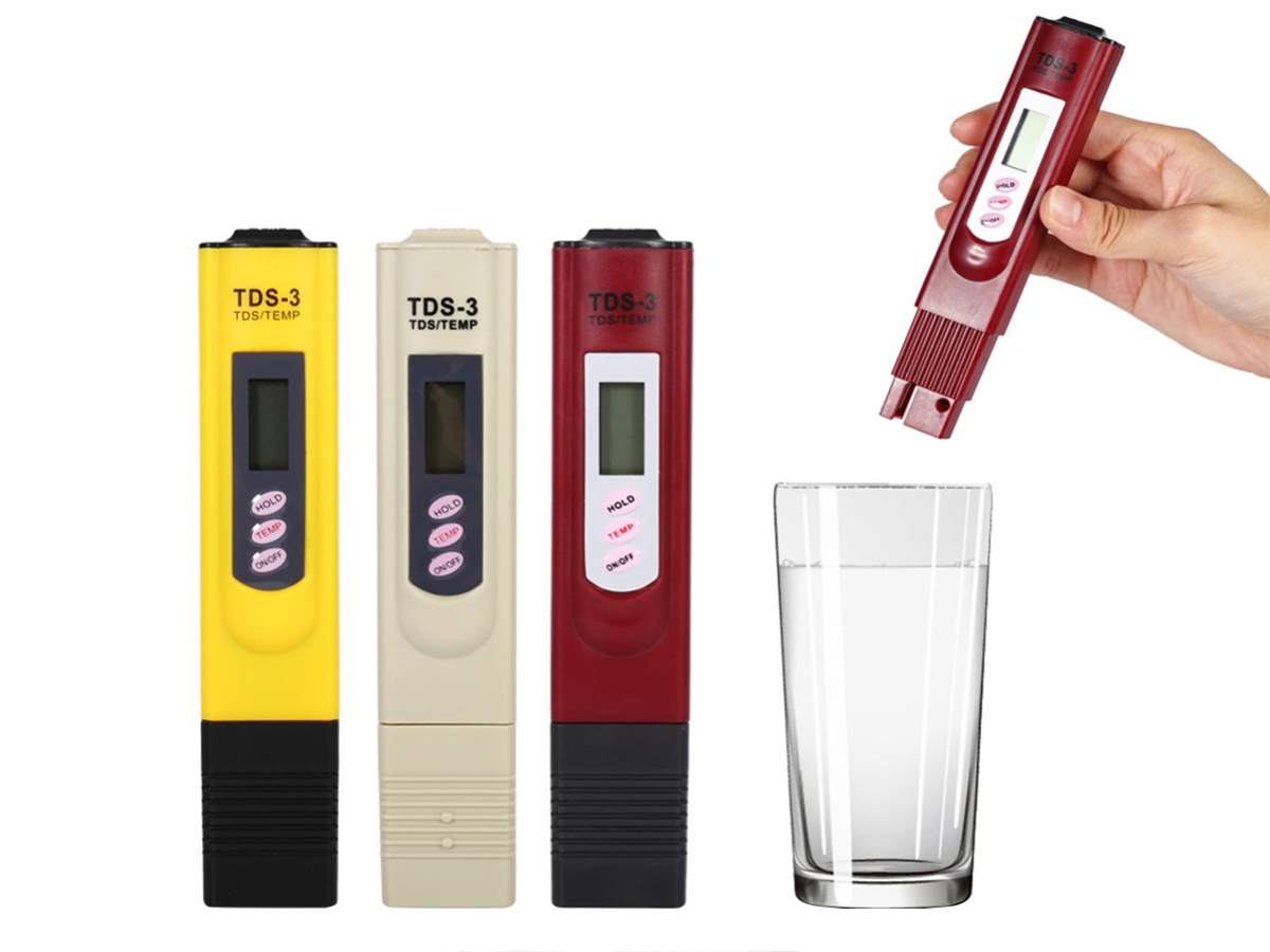 Bút thử nước sẽ thực hiện nhiệm vụ đo hiệu điện thế 2 đầu điện cực