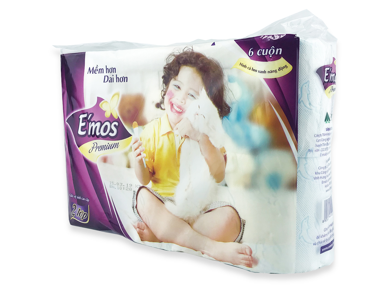 Giấy vệ sinh E'mos