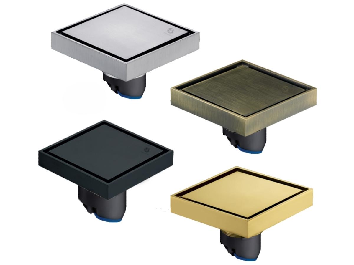 Lắp phễu thoát sàn để xử lý cống hôi