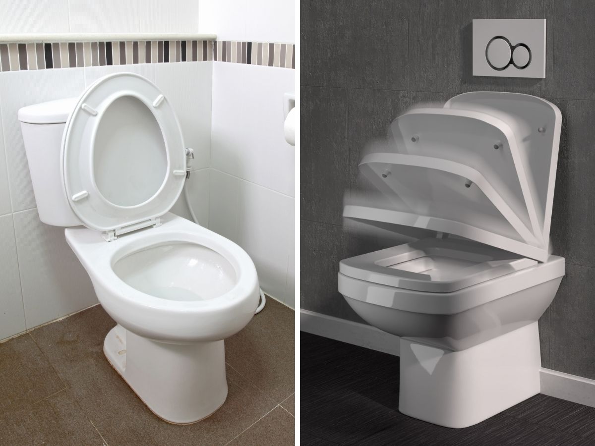 Để có thể đưa ra được quyết định lựa chọn đúng đắn, chúng ta cần tìm hiểu xem bồn cầu nắp êm khác nắp thường chỗ nào