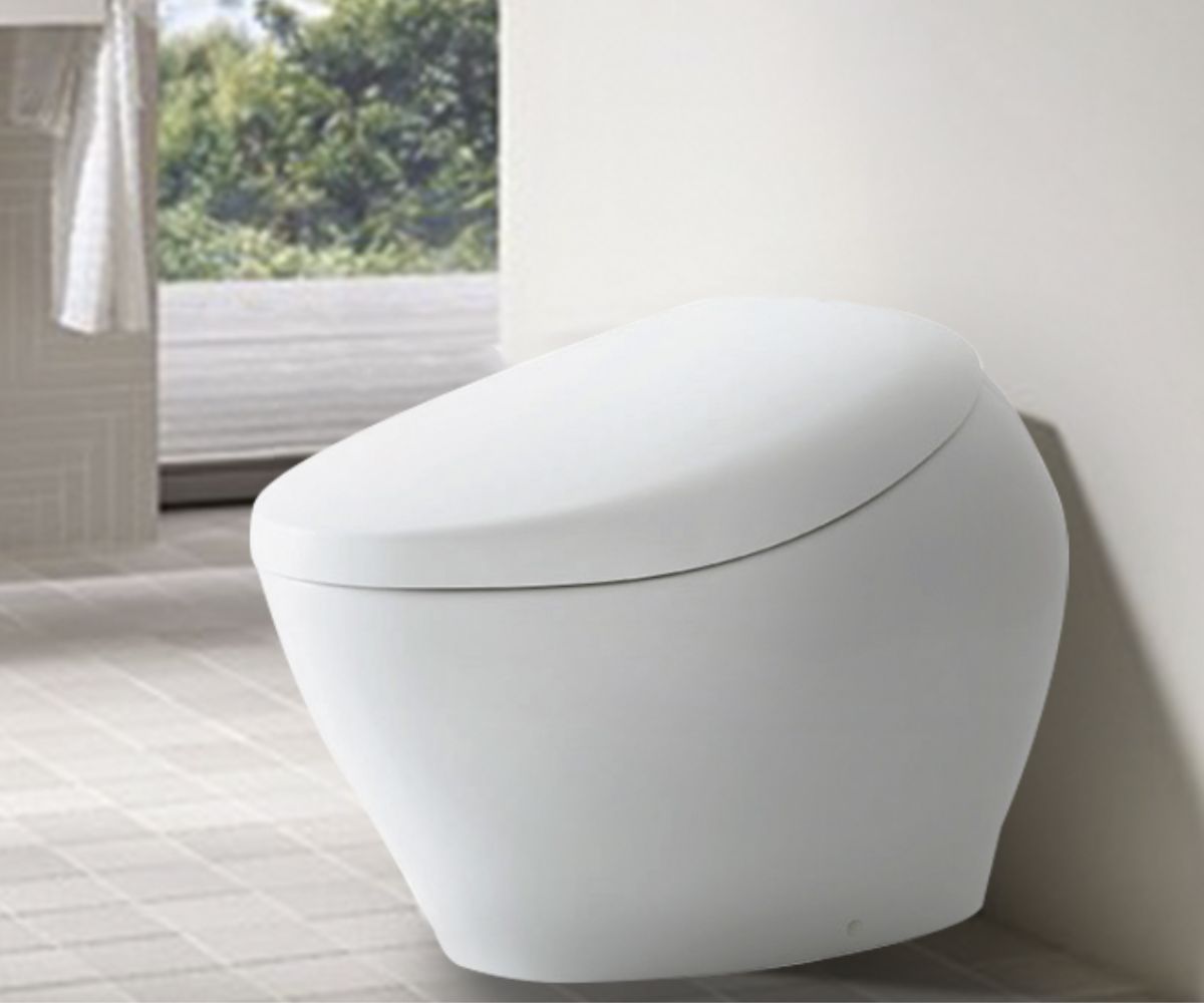 Bồn cầu trứng của Toto có thiết kế độc đáo