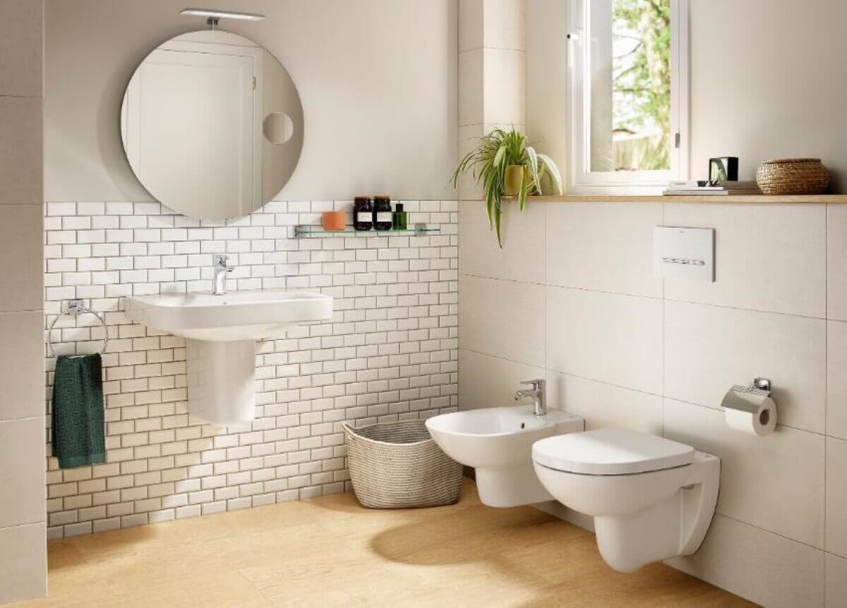 Các thiết bị vệ sinh có công nghệ men sứ AQUA CERAMIC