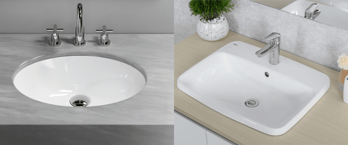 Lavabo âm bàn INAX phong cách tối giản