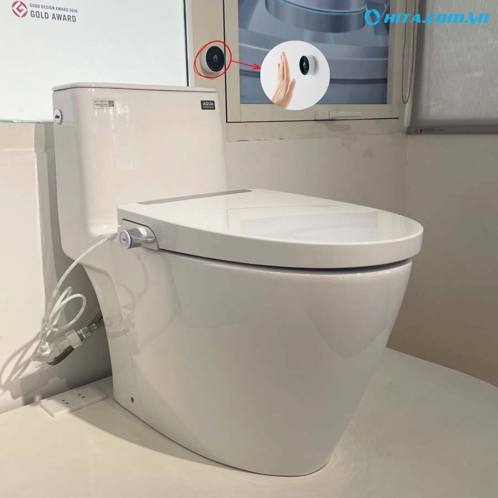 Bồn cầu xả kh&ocirc;ng chạm
