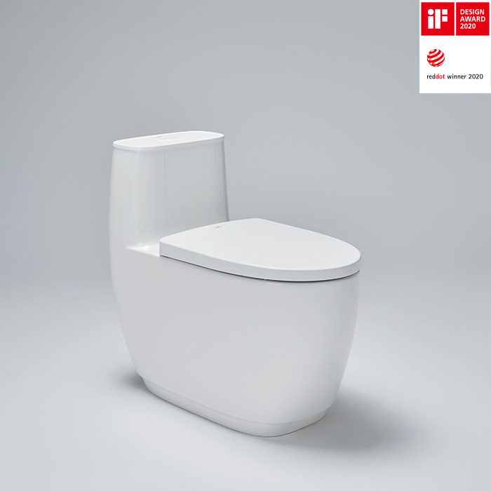 Bồn cầu 1 khối INAX AC-1052VN với thiết kế mới lạ