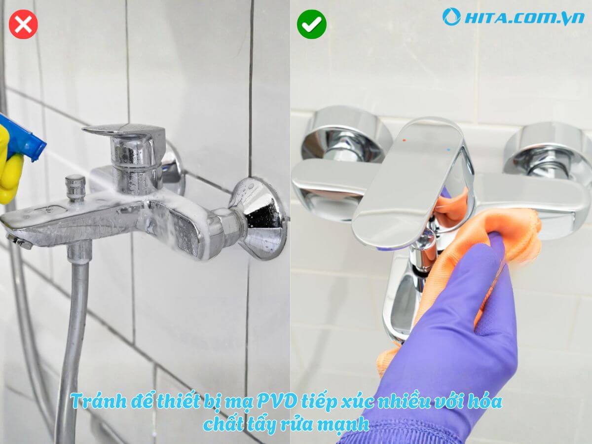 Những lưu &yacute; khi sử dụng v&agrave; vệ sinh thiết bị phủ PVD