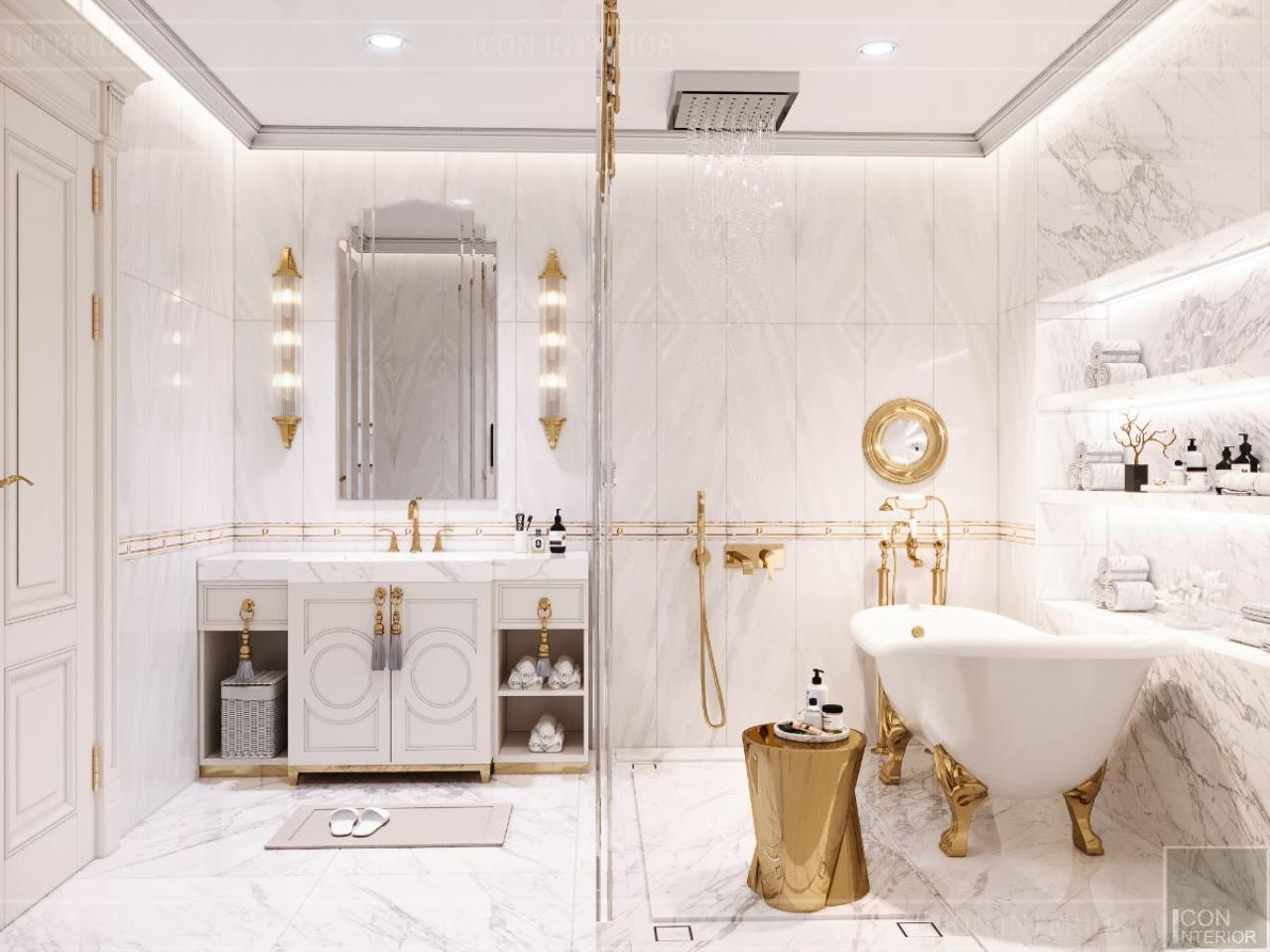 Phòng tắm theo phong cách tân cổ điển 