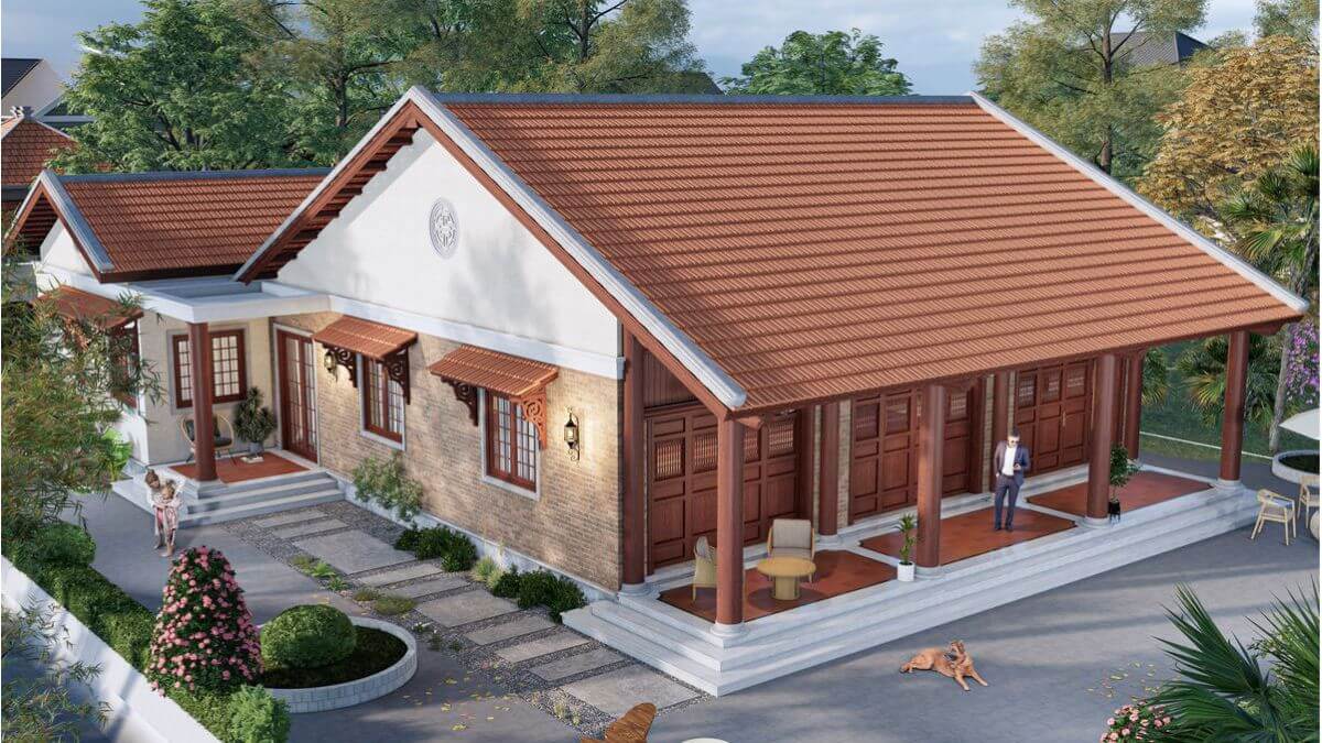 Nh&agrave; gỗ cấp 4 sở hữu kết cấu chắc chắn v&agrave; an to&agrave;n