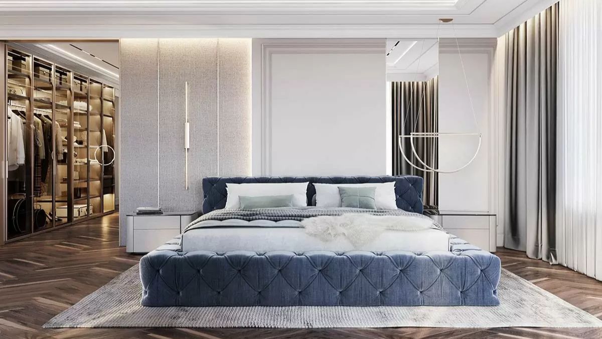 Ph&ograve;ng ngủ 28m2 th&ocirc;ng tho&aacute;ng cực thư gi&atilde;n