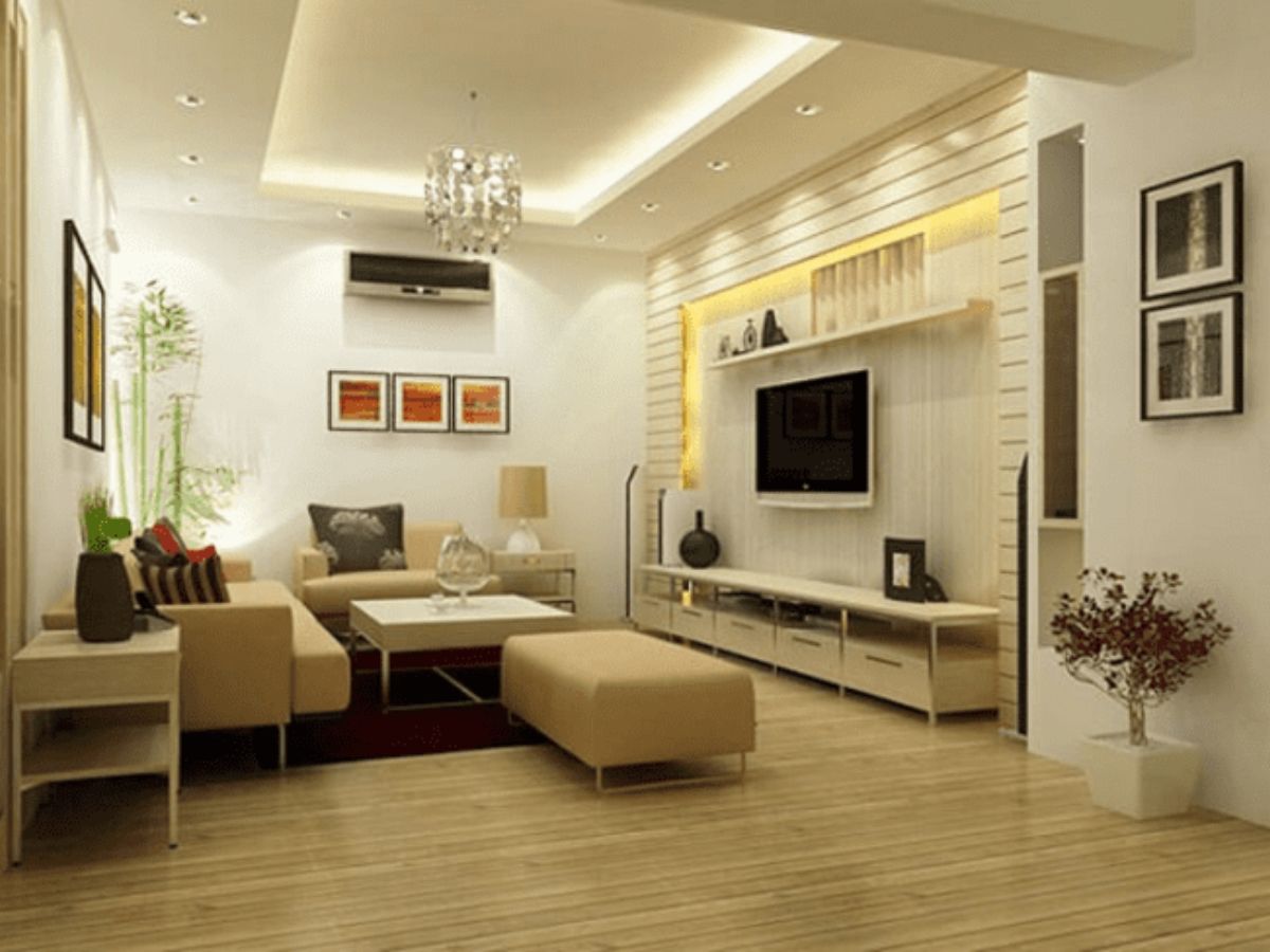 Chọn m&agrave;u s&agrave;n h&agrave;i h&ograve;a với tone m&agrave;u chủ của cả căn ph&ograve;ng