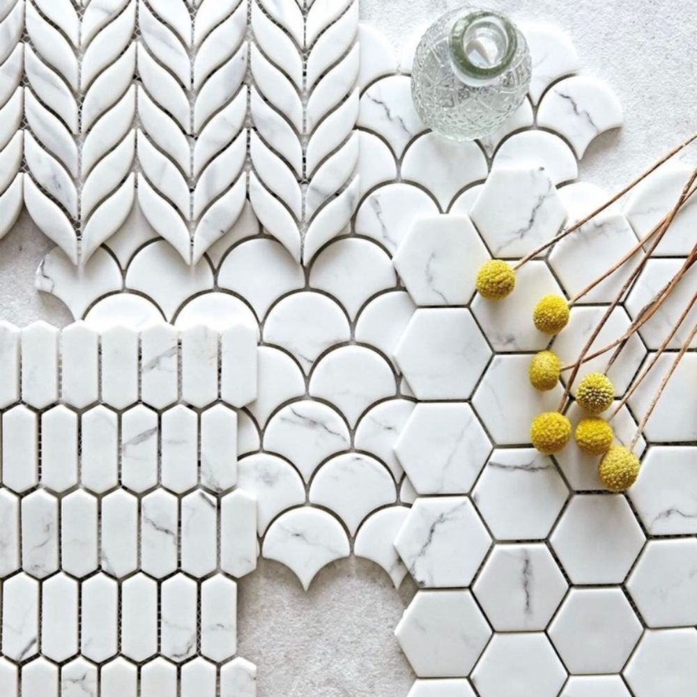 Một số mẫu gạch mosaic ốp l&aacute;t nh&agrave; tắm độc đ&aacute;o