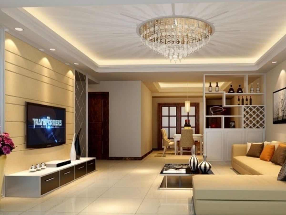 Đ&egrave;n trang tr&iacute; ph&ograve;ng kh&aacute;ch hỗ trợ cung cấp &aacute;nh s&aacute;ng cho c&aacute;c hoạt động sinh hoạt mỗi ng&agrave;y