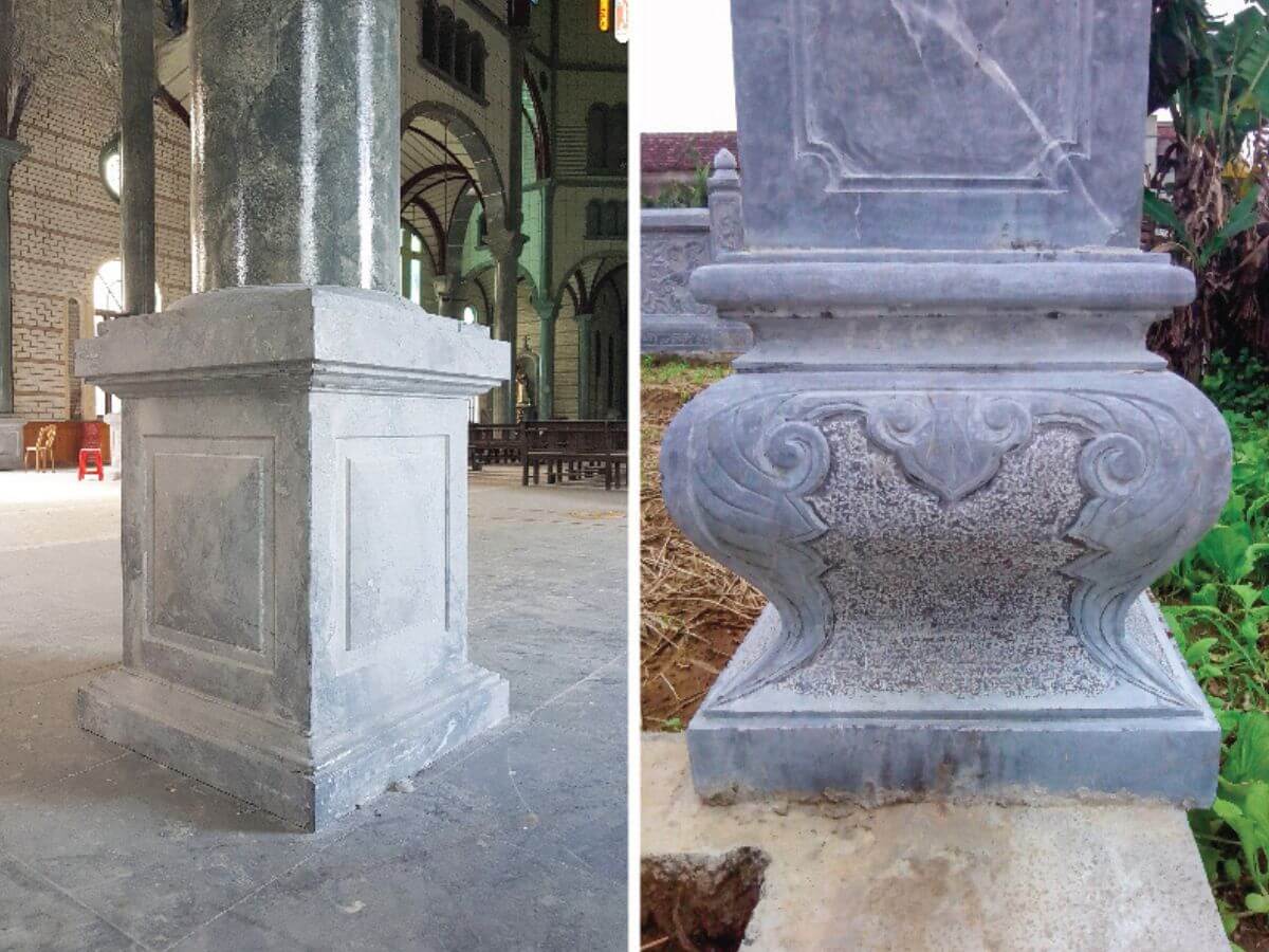Ch&acirc;n cột vu&ocirc;ng gi&uacute;p n&acirc;ng cao khả năng chịu lực v&agrave; độ ổn định của ng&ocirc;i nh&agrave;