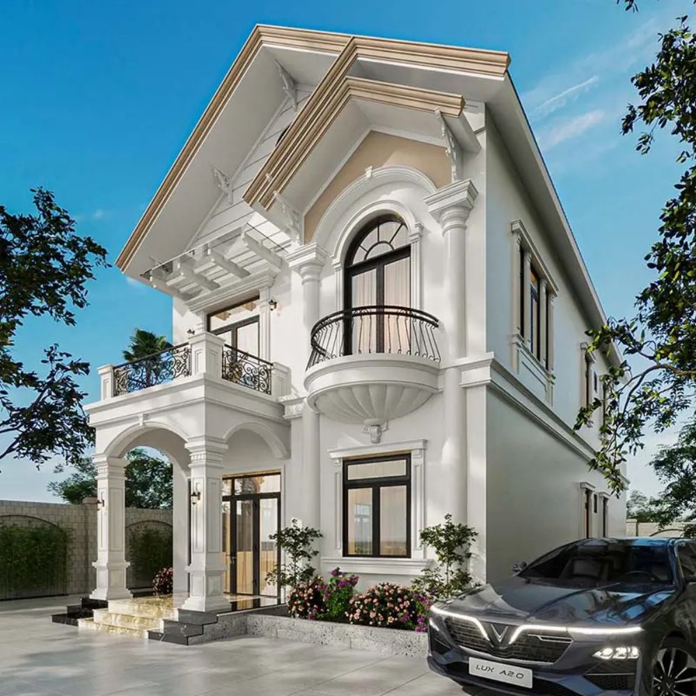 Mẫu thiết kế nh&agrave; m&aacute;i Th&aacute;i mang đậm phong c&aacute;ch cổ điển