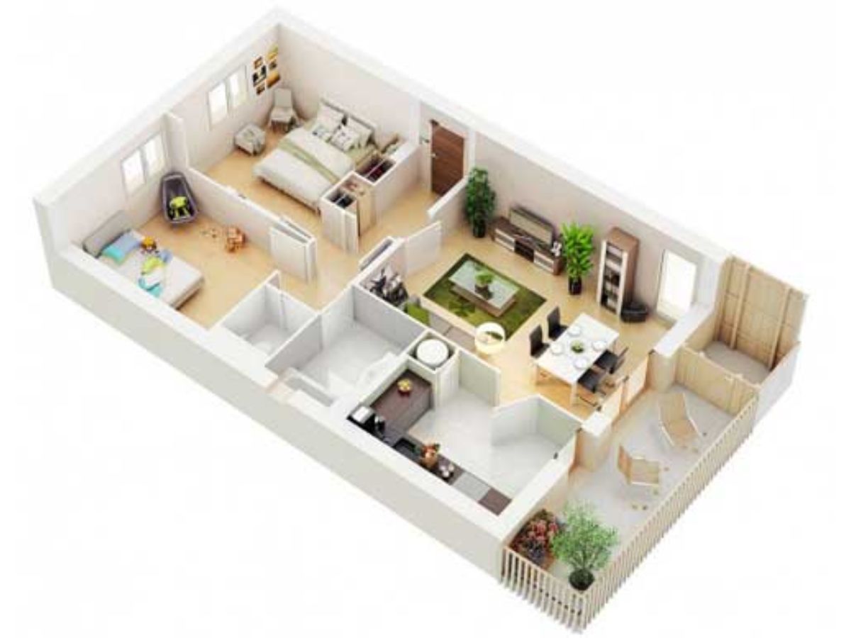 Sắp xếp bố cục kh&ocirc;ng gian khoa học l&agrave; ti&ecirc;u ch&iacute; quan trọng cho một mẫu nh&agrave; đẹp