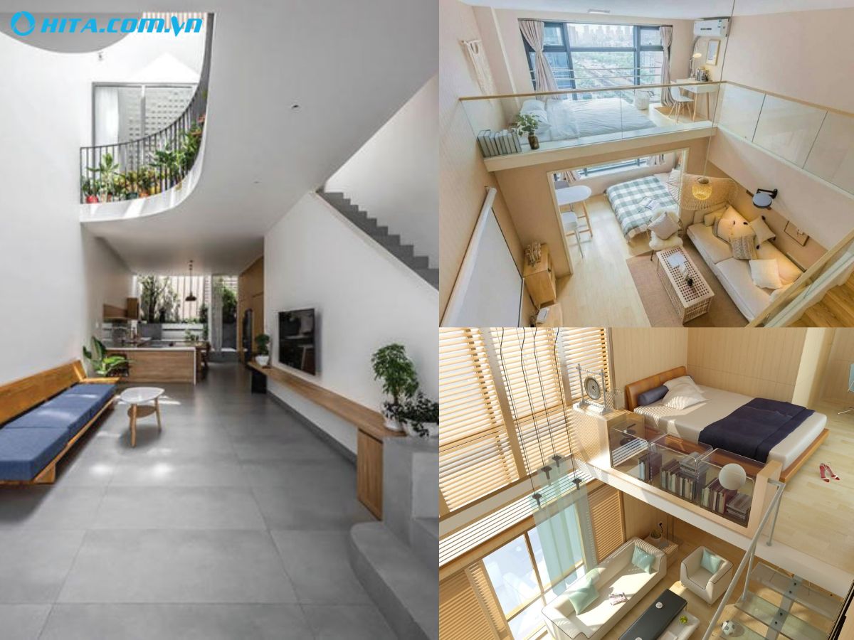 Đảm bảo th&ocirc;ng gi&oacute; v&agrave; &aacute;nh s&aacute;ng cho nh&agrave; g&aacute;c lửng