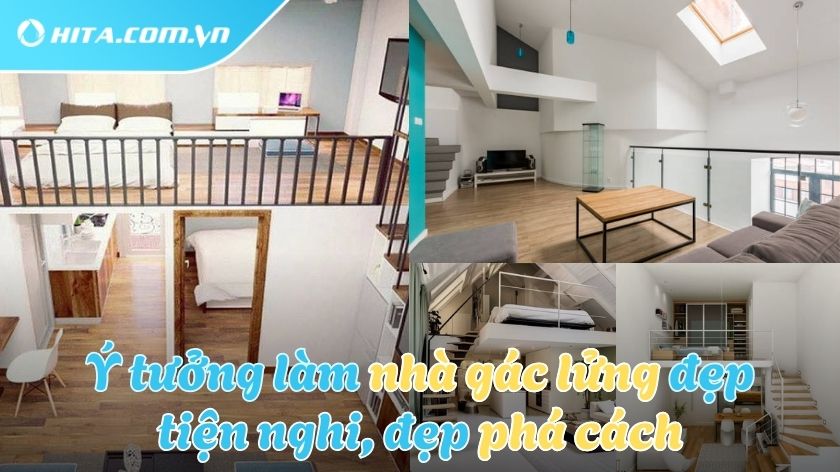 Gợi ý mẫu nhà gác lửng đẹp, tiện nghi, tối ưu diện tích