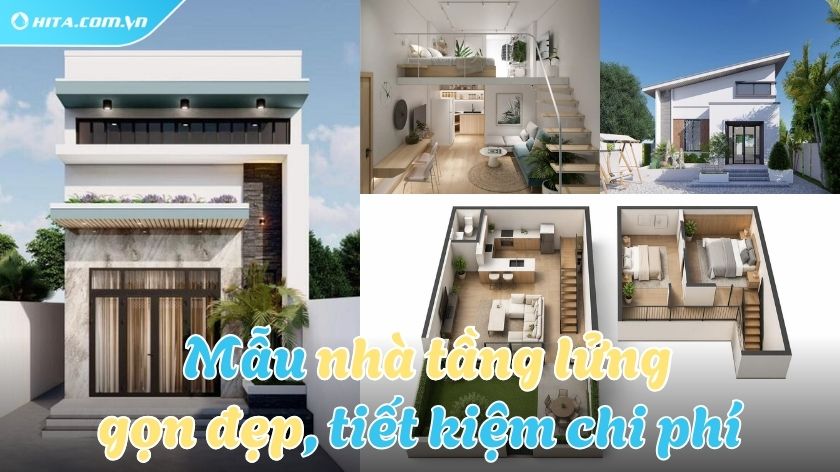 Gợi ý mẫu nhà tầng lửng đẹp, tối ưu diện tích và công năng