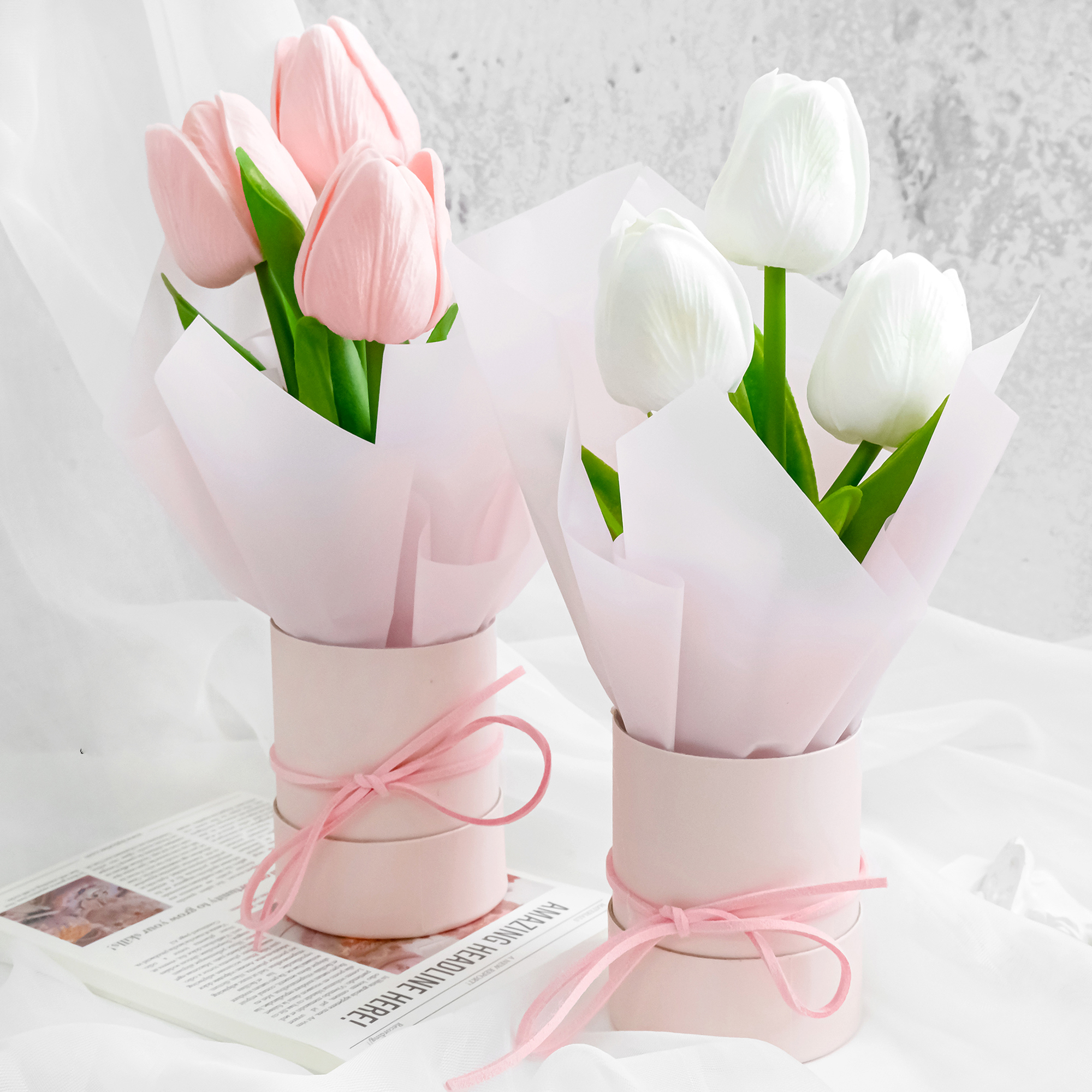 Hoa giả trang trí bằng sáp