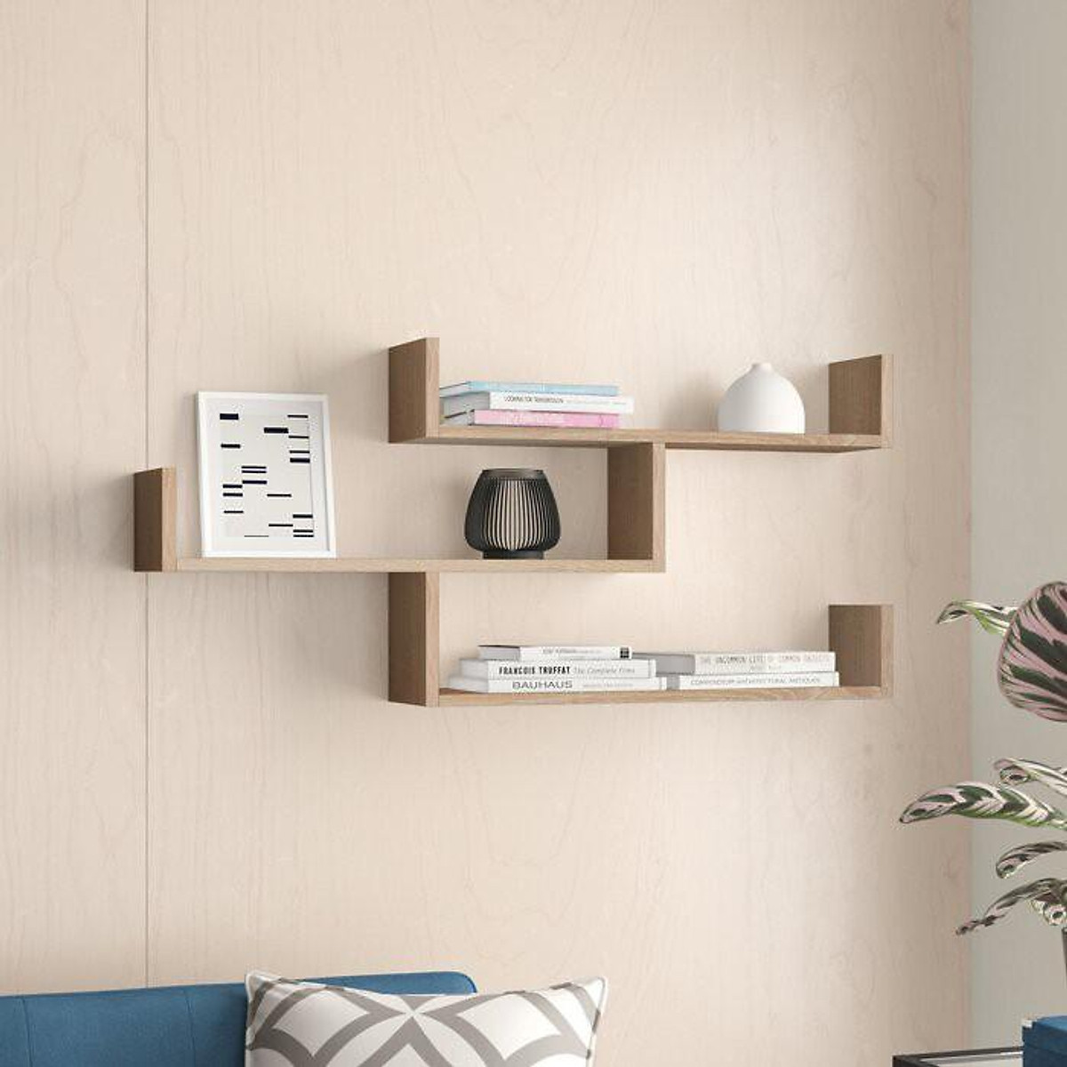 Kệ treo tường chữ U tạo thành nhánh cây