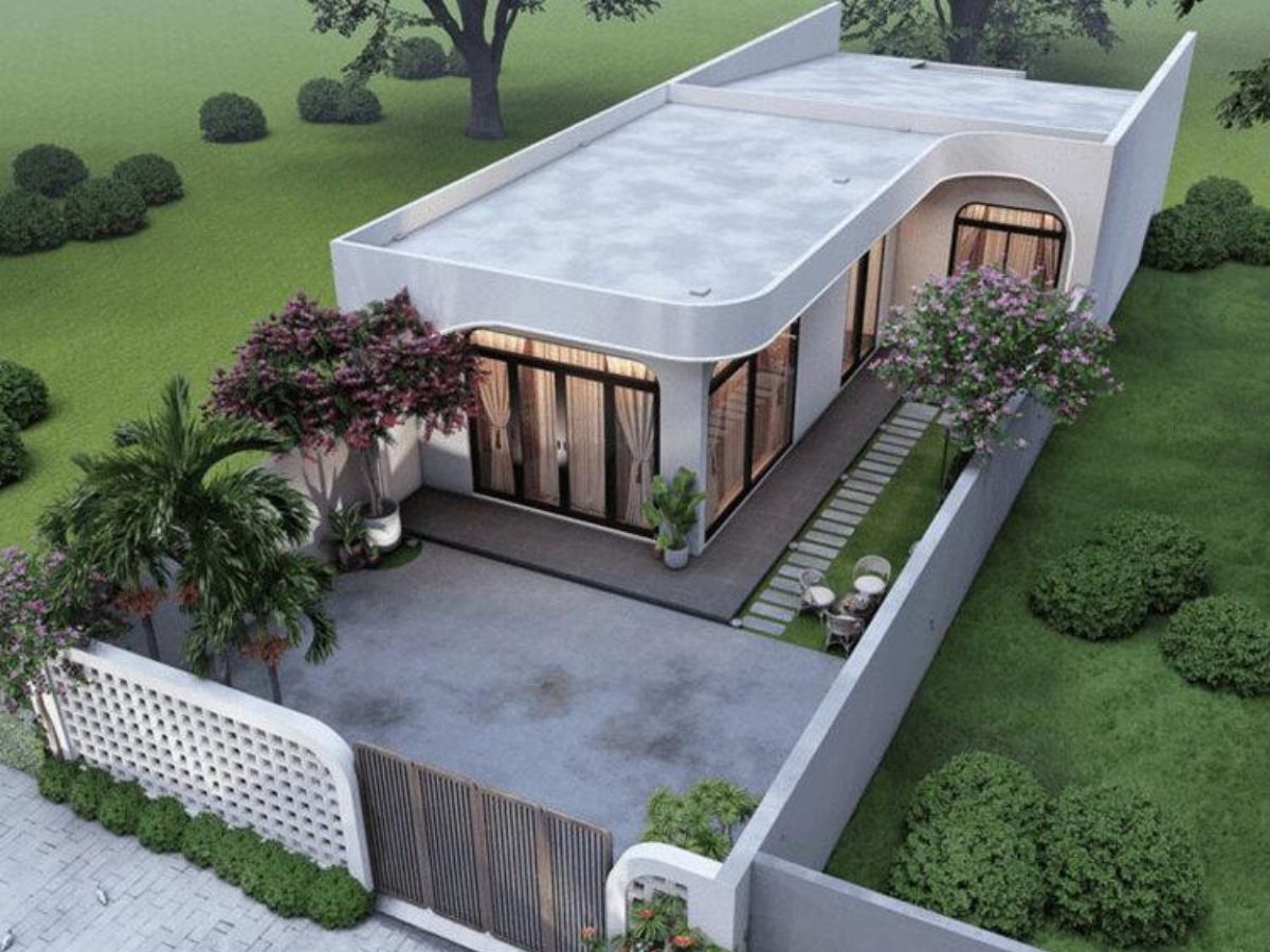 Tận dụng khoảng s&acirc;n trống để trồng c&acirc;y, l&agrave;m khu vực nghỉ ngơi, thư gi&atilde;n cho gia đ&igrave;nh