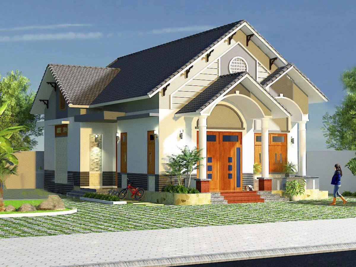 Mẫu nh&agrave; cấp 4 3 ph&ograve;ng ngủ ở n&ocirc;ng th&ocirc;n gi&uacute;p gia đ&igrave;nh c&oacute; th&ecirc;m kh&ocirc;ng gian thư gi&atilde;n