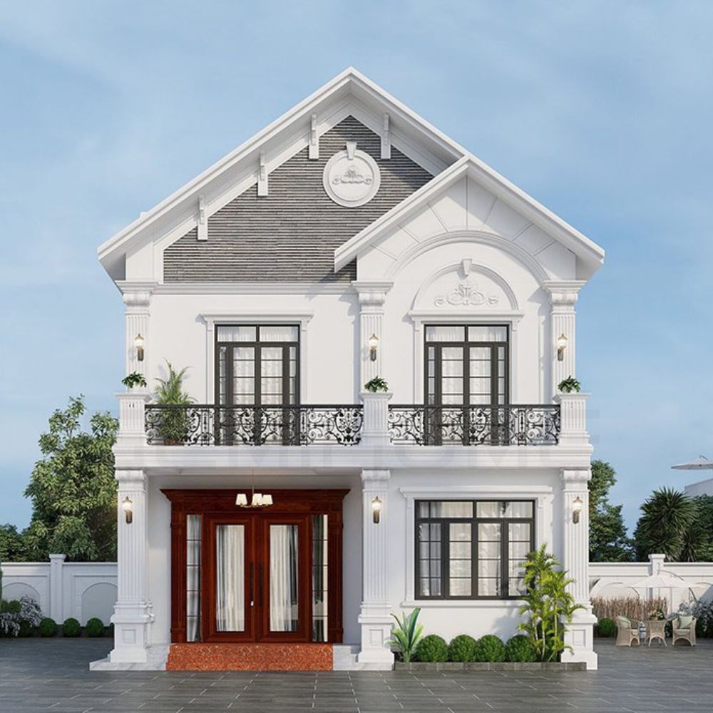 Mẫu nh&agrave; vu&ocirc;ng m&aacute;i Th&aacute;i ph&ugrave; hợp với những gia đ&igrave;nh y&ecirc;u th&iacute;ch sự sang trọng v&agrave; bền bỉ