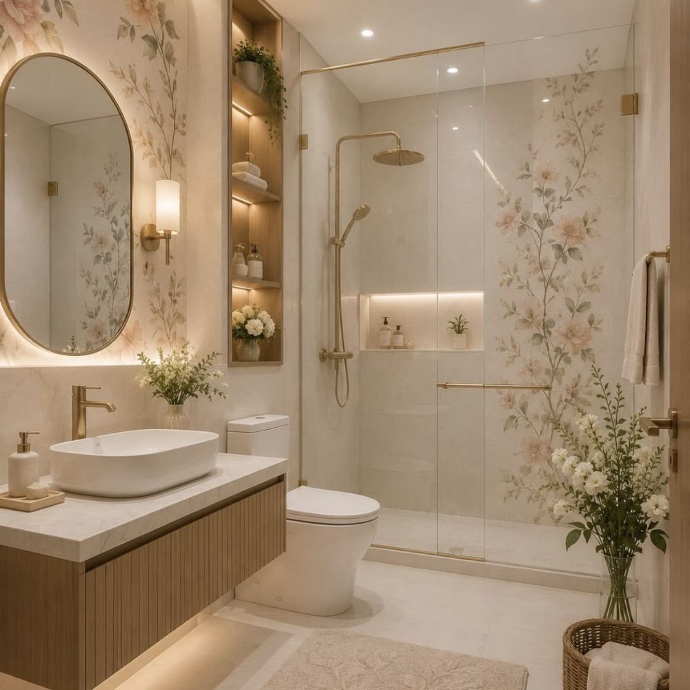 Hướng dẫn chọn thiết bị vệ sinh ph&ugrave; hợp với nh&agrave; tắm phong c&aacute;ch Vintage 1