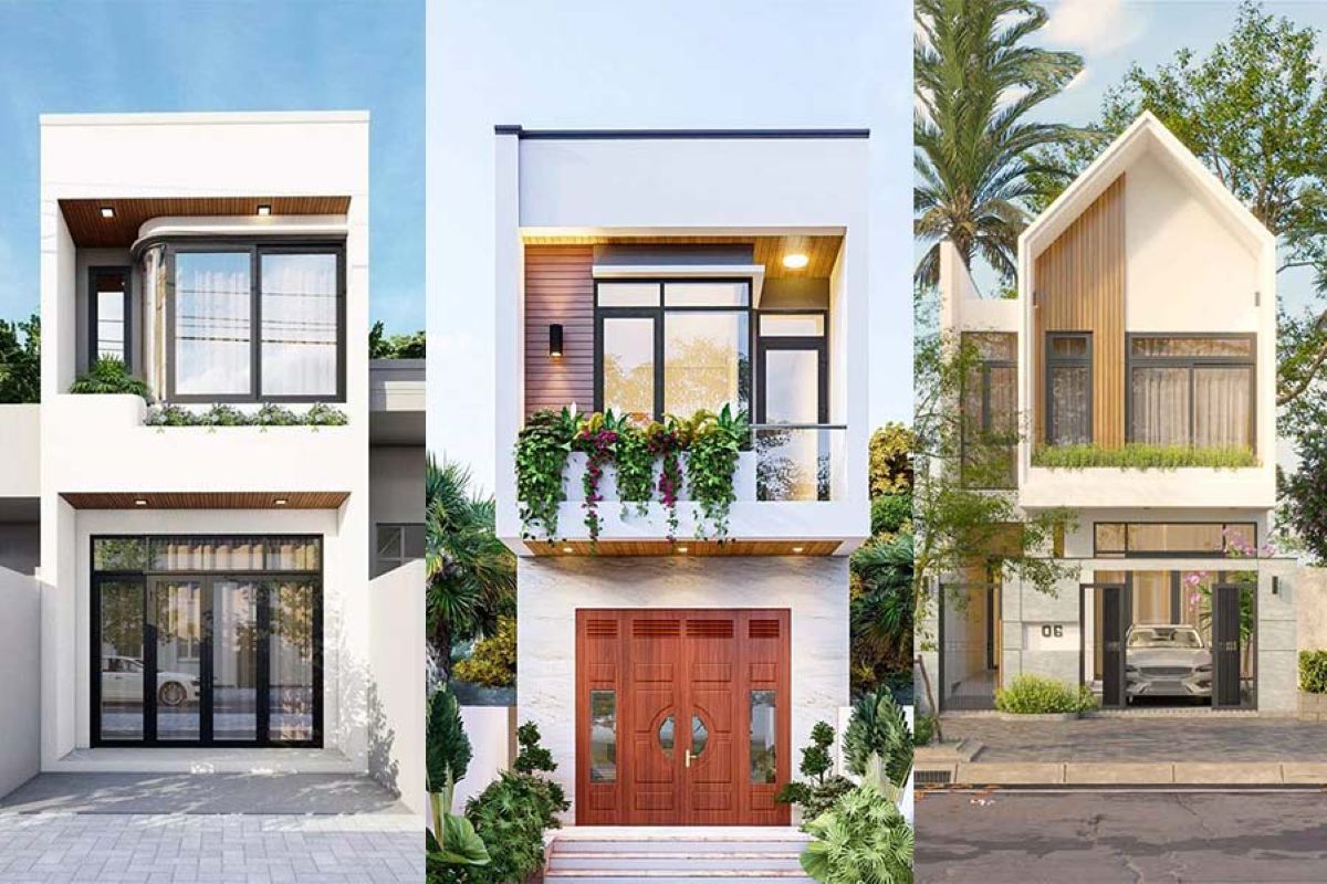 Mẫu nh&agrave; 1 trệt 1 lầu dễ d&agrave;ng th&iacute;ch ứng với cả khu đất ở n&ocirc;ng th&ocirc;n v&agrave; th&agrave;nh thị