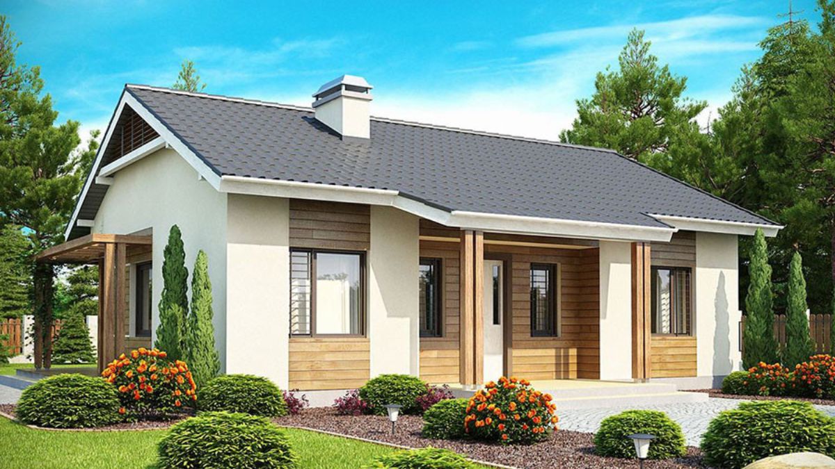 Nh&agrave; 3 gian mang đến kh&ocirc;ng gian sống tho&aacute;ng m&aacute;t cho c&aacute;c gia chủ