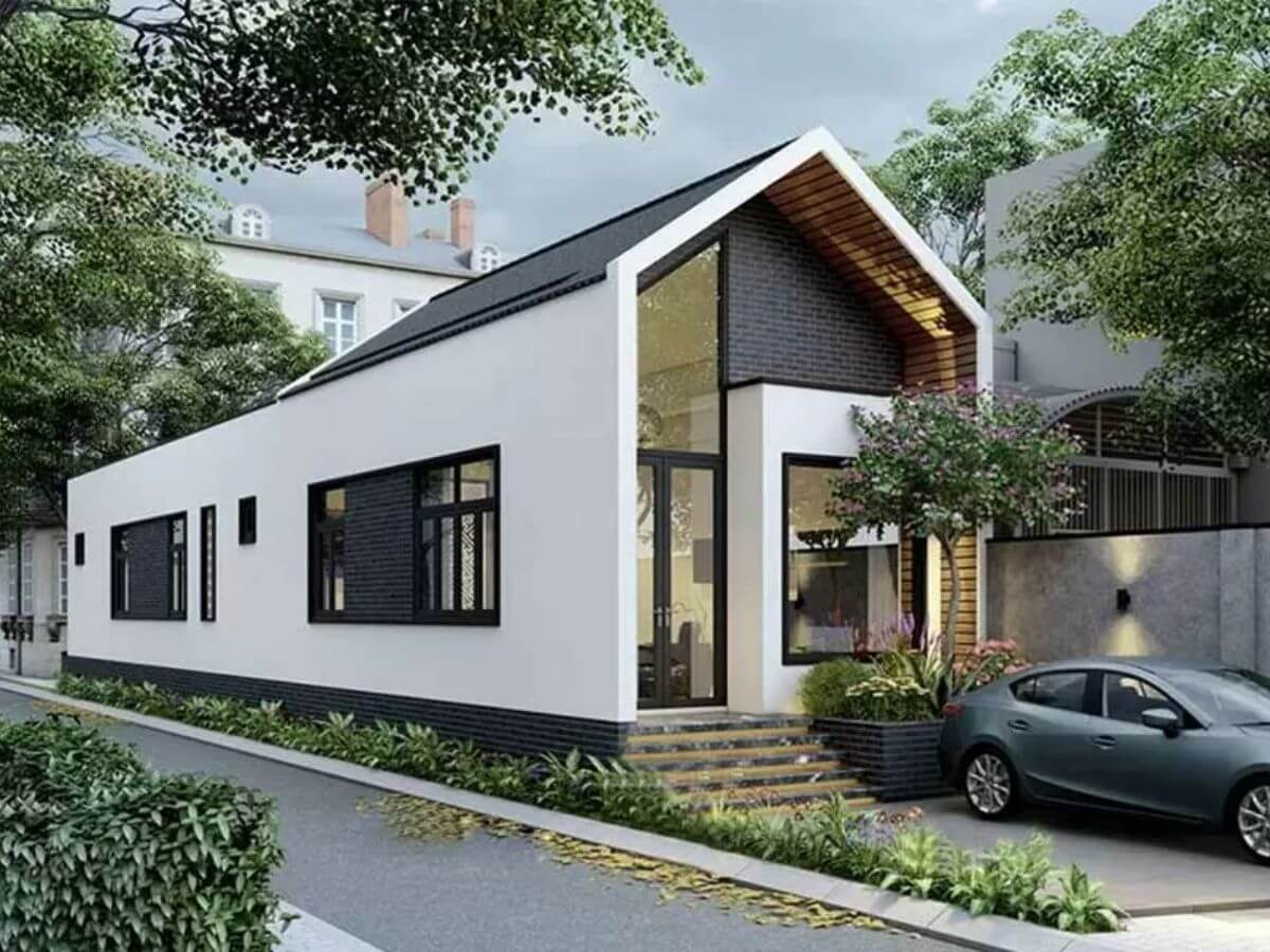 Đặc điểm của mẫu nh&agrave; cấp 4 5x20m