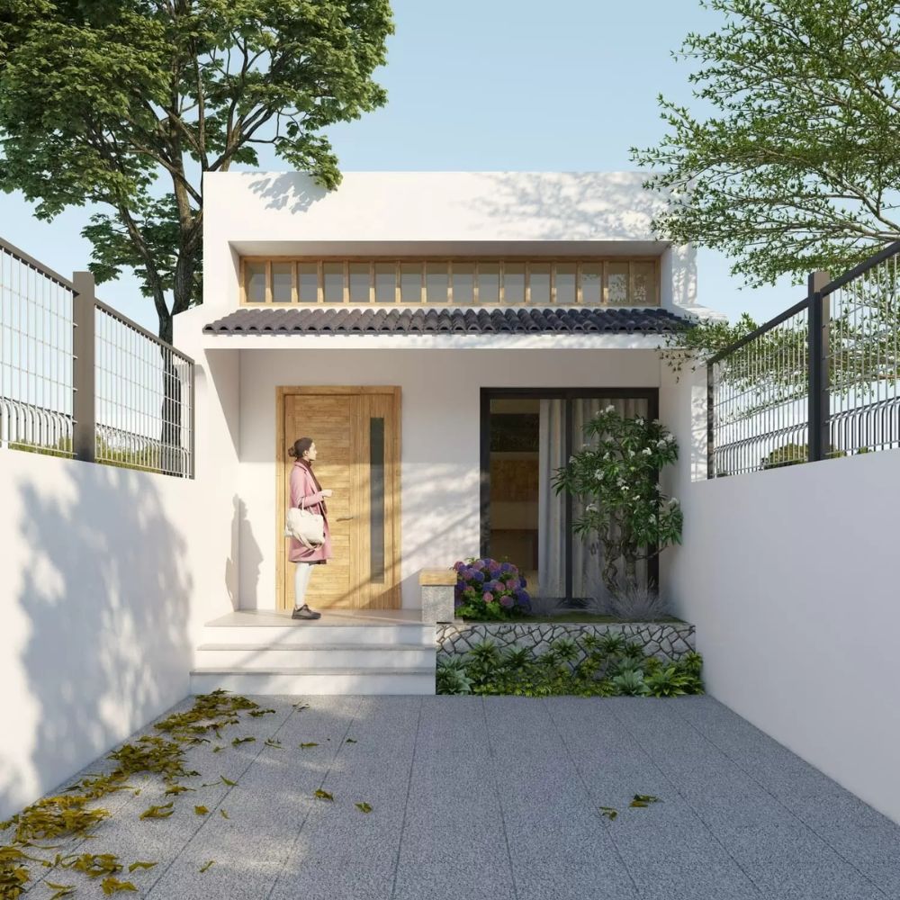 Mẫu nh&agrave; cấp 4 đẹp 5x20 hiện đại