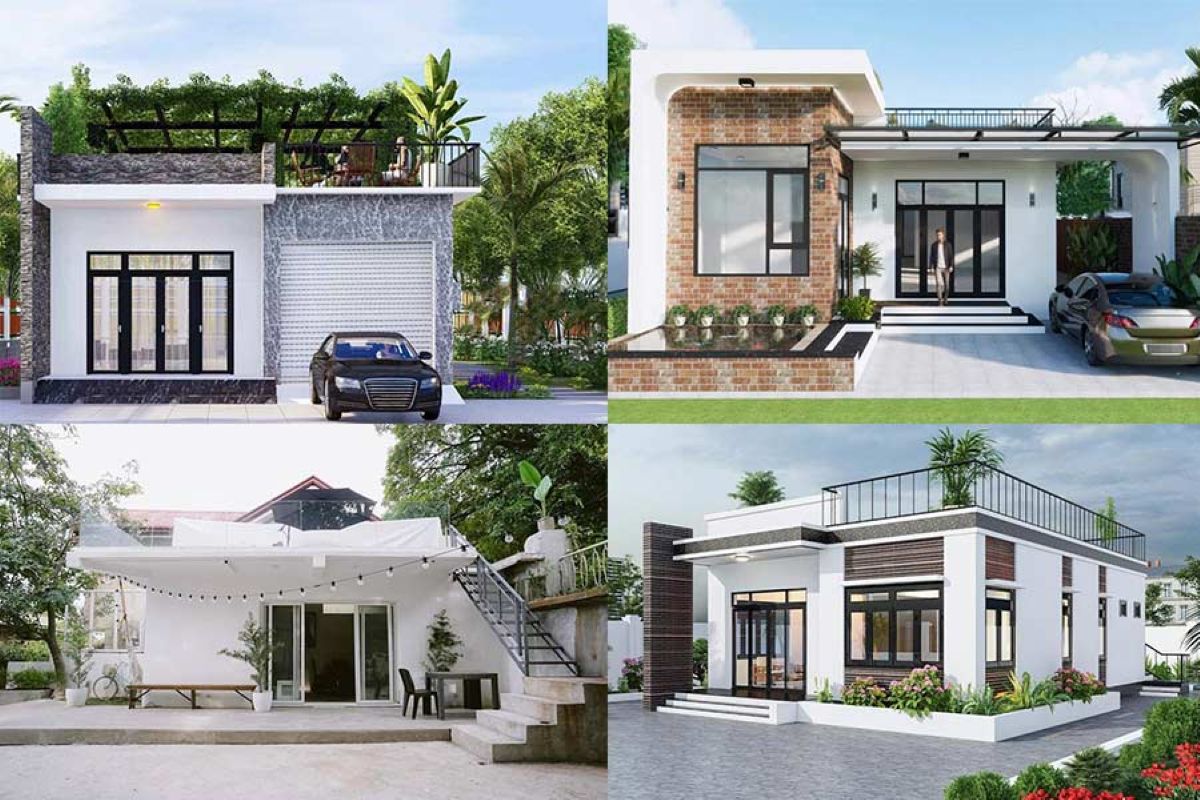 Nh&agrave; cấp 4 m&aacute;i bằng c&oacute; thể tận dụng phần m&aacute;i v&agrave;o nhiều mục đ&iacute;ch kh&aacute;c nhau