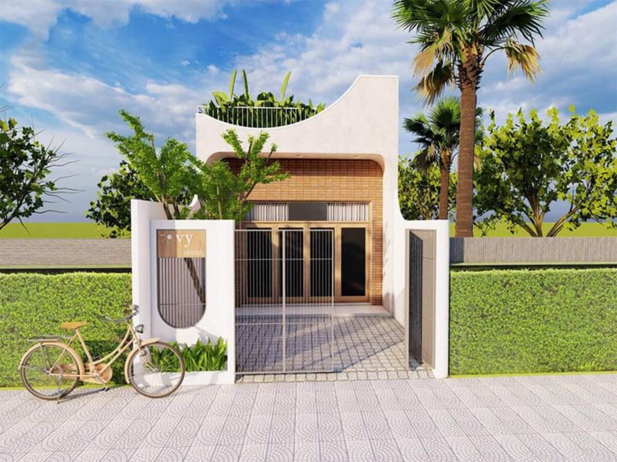 Thiết kế s&acirc;n thượng xanh để ng&ocirc;i nh&agrave; th&ocirc;ng tho&aacute;ng hơn