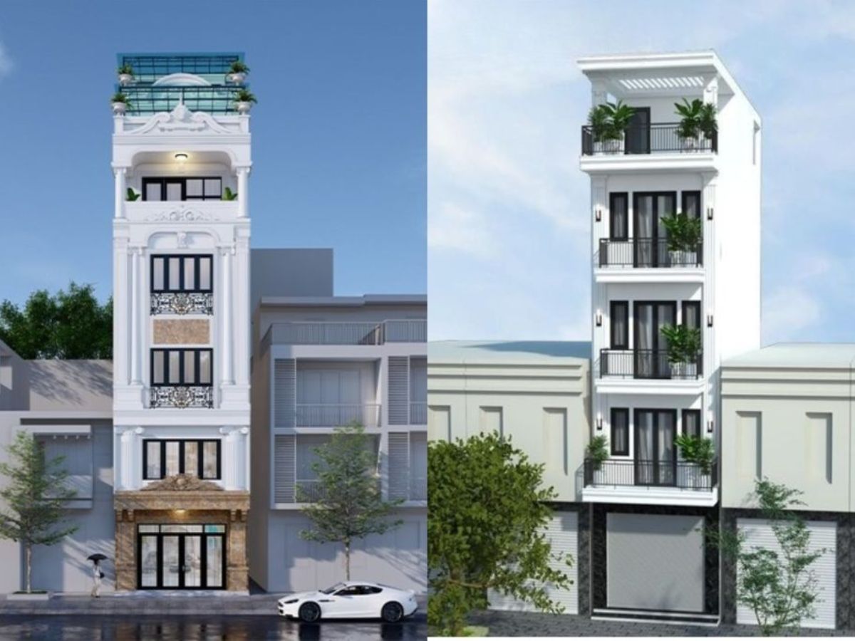 Sử dụng tầng trệt của nh&agrave; mặt tiền 4m d&agrave;i 18m l&agrave;m gara hoặc khu vực kinh doanh