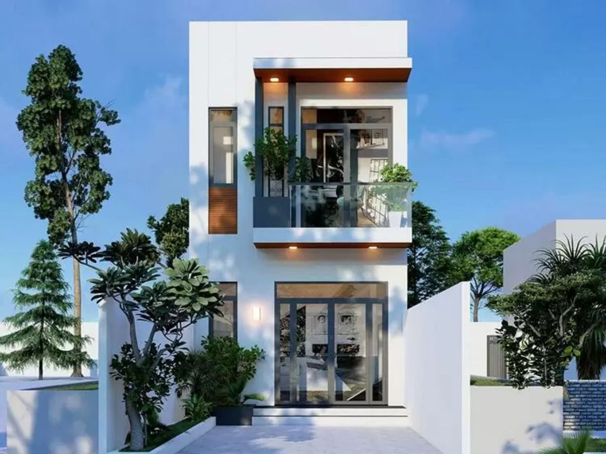 Nh&agrave; ống hiện đại, tối giản 2