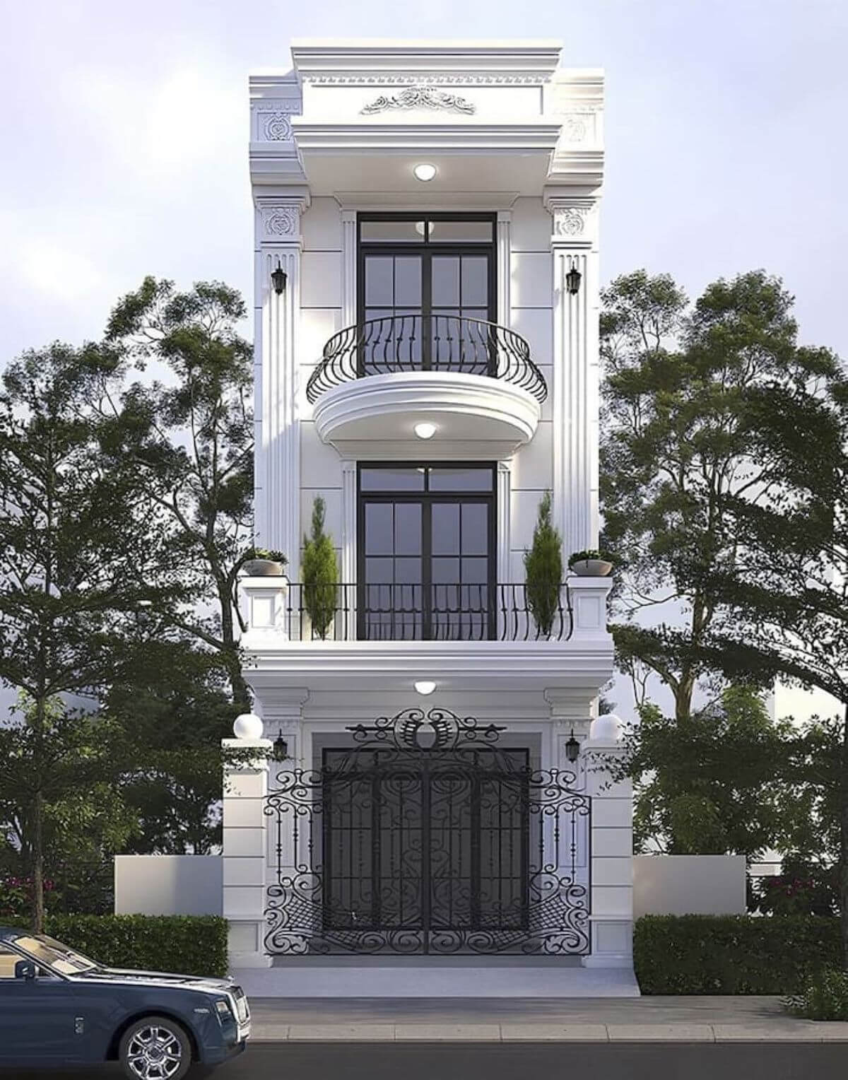 Nh&agrave; ống t&acirc;n cổ điển sang trọng 1