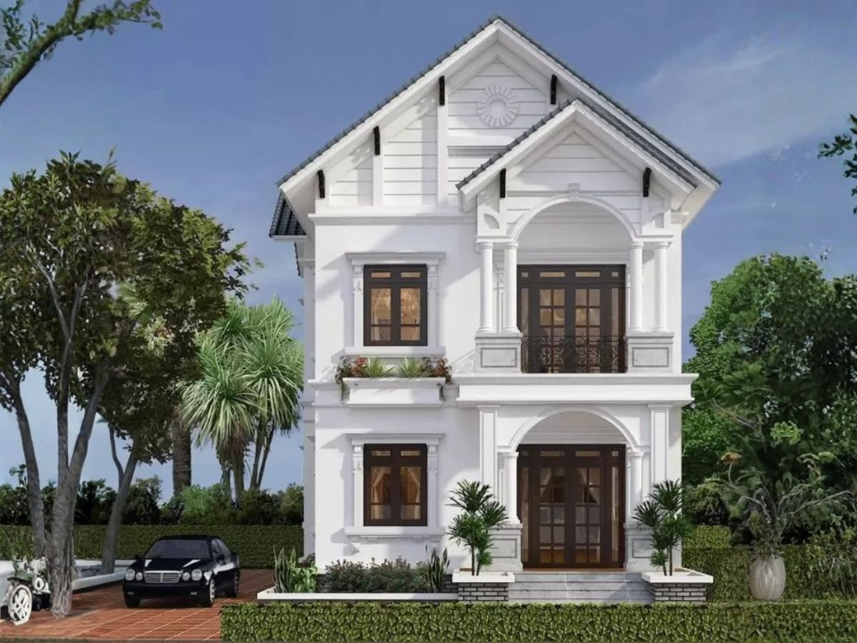 Mẫu nh&agrave; ống m&aacute;i Th&aacute;i đẹp