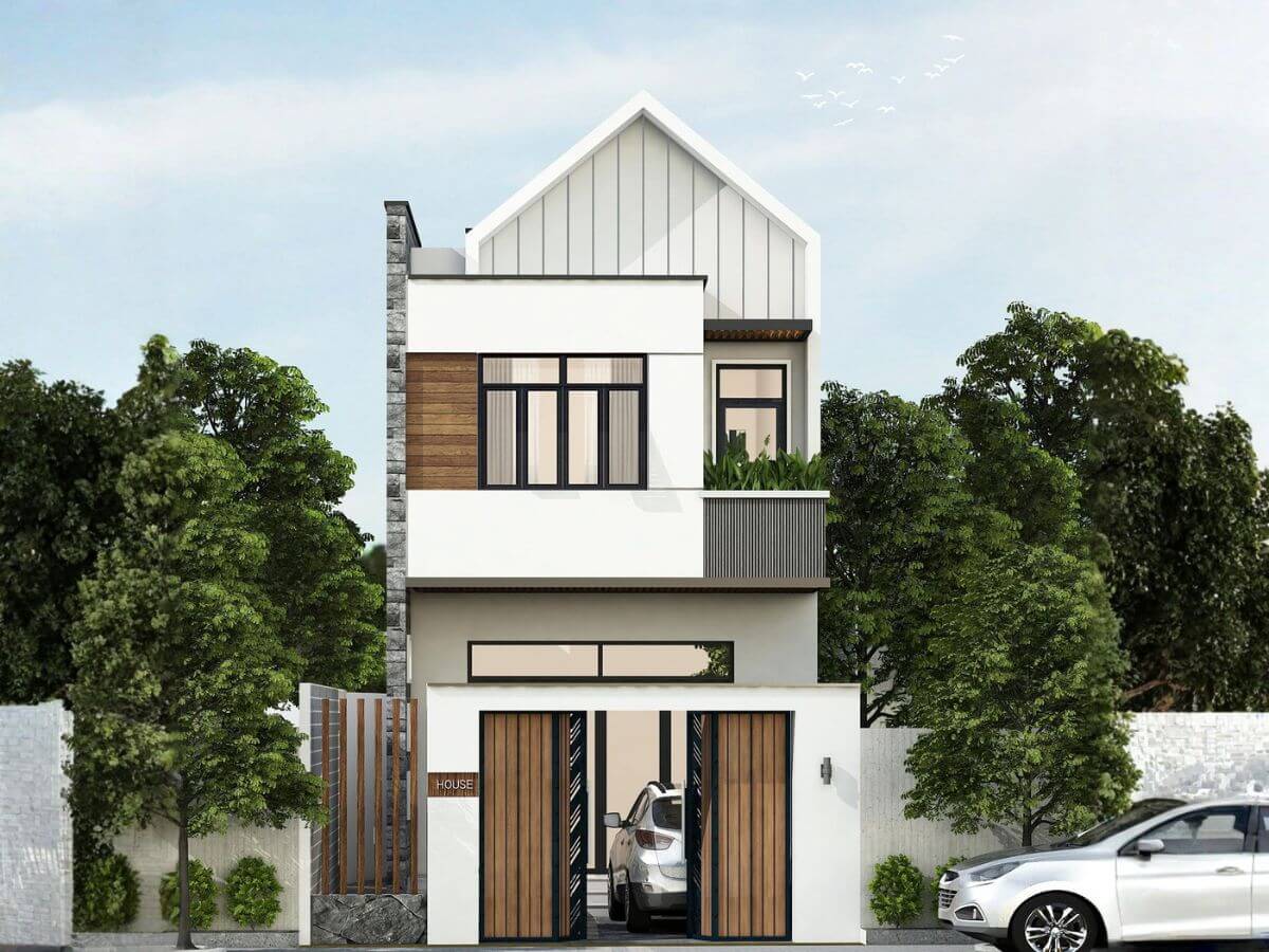 Nh&agrave; ống hiện đại sử dụng cửa k&iacute;nh lớn để &ldquo;đ&oacute;n&rdquo; &aacute;nh s&aacute;ng tự nhi&ecirc;n