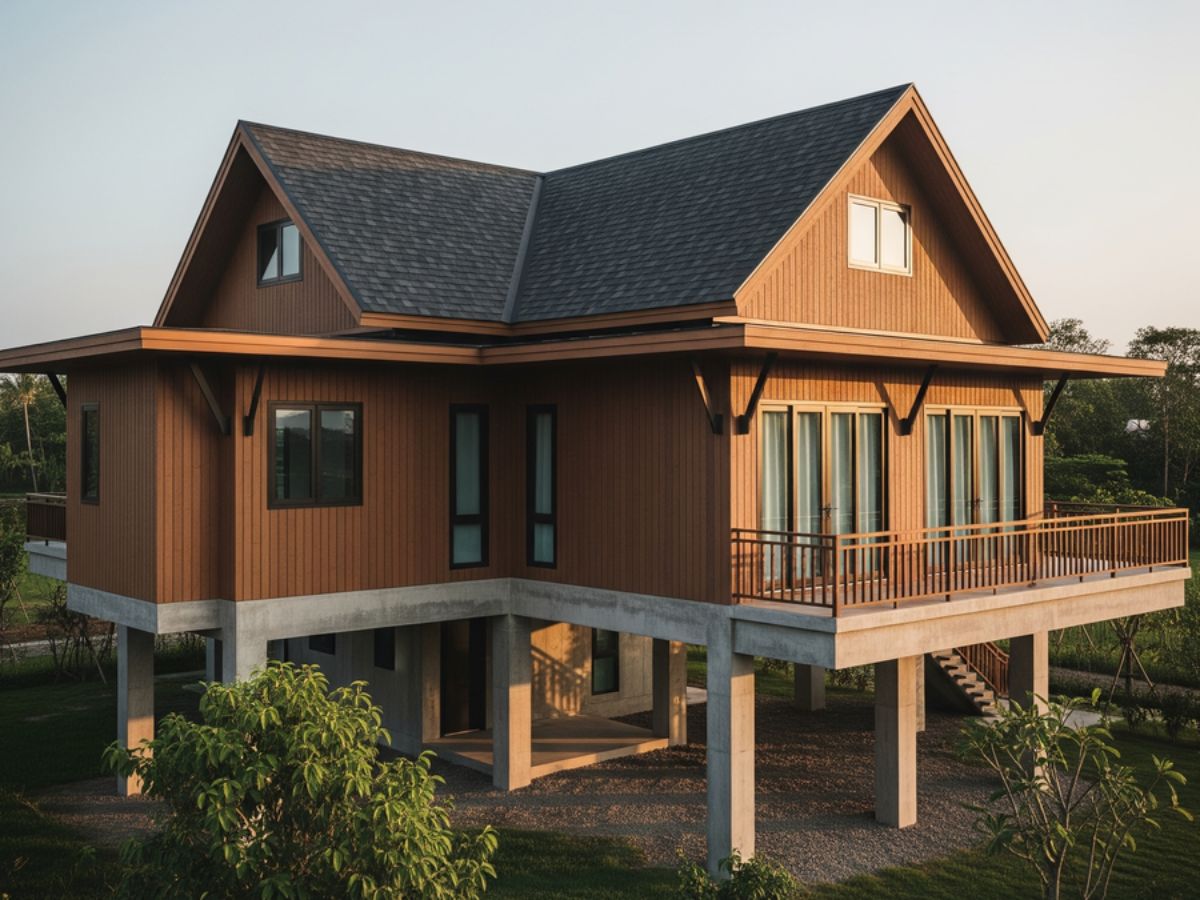 Mẫu nh&agrave; s&agrave;n b&ecirc; t&ocirc;ng 500 triệu được bố tr&iacute; khoa học, tiện nghi