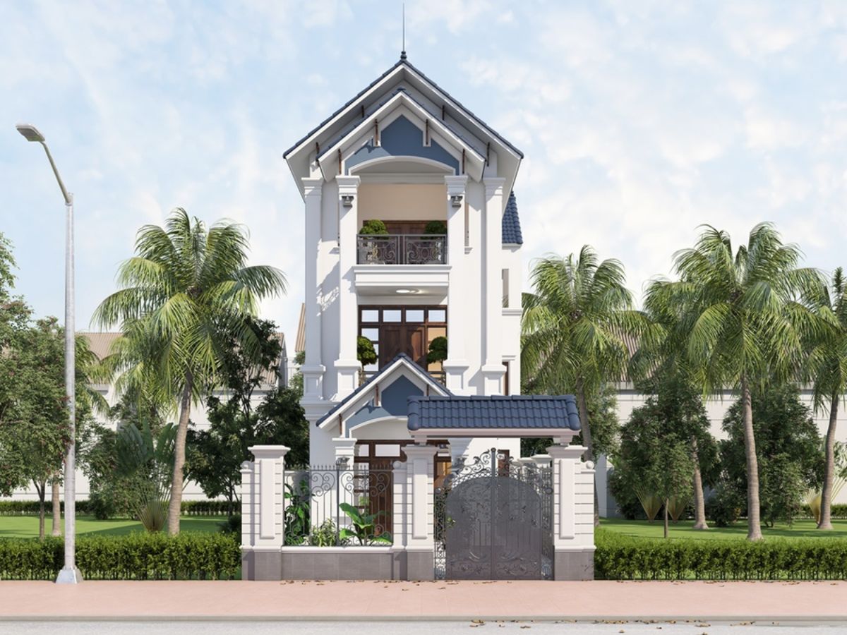 Mẫu nh&agrave; t&acirc;n cổ điển m&aacute;i Th&aacute;i