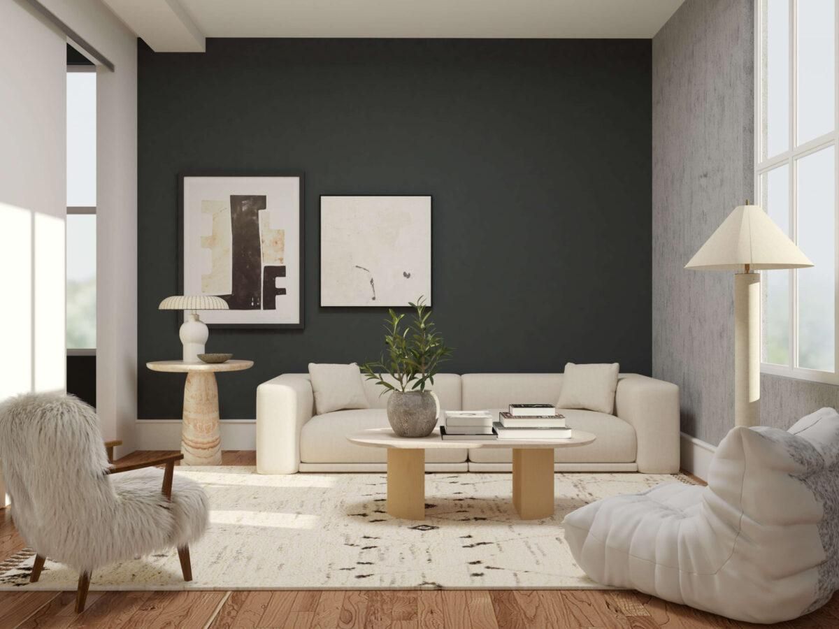 Mẫu ph&ograve;ng kh&aacute;ch nh&agrave; ống phong c&aacute;ch Bắc &Acirc;u nhỏ gọn kết hợp &aacute;nh s&aacute;ng tự nhi&ecirc;n